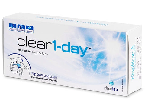 Clear 1 Day (Pack of 30 Lenses)