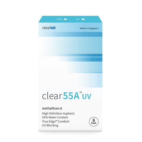 Clear55A Monthly (Pack of 6 Lenses)